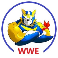Wrestling Shiba logo