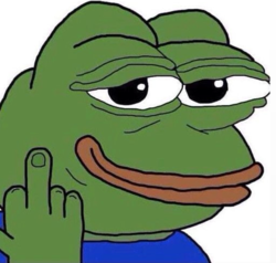 Fuck Pepe logo