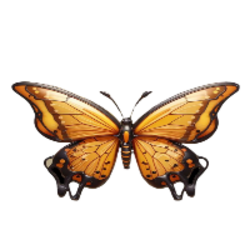 Amber Phantom Butterfly logo
