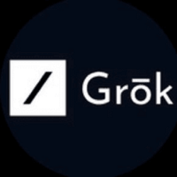 Grok by Grōk.com logo