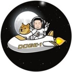 DOGE-1 Moon Mission logo