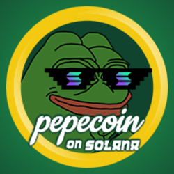 PEPECOIN on SOL logo