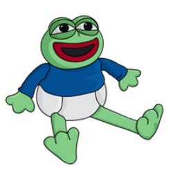Baby Pepe on ETH logo