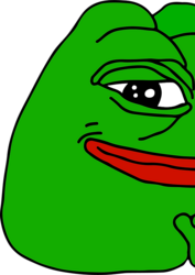 Half of Pepe logo