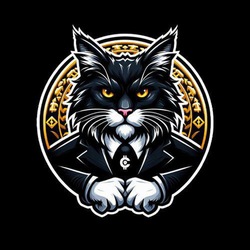 Maine Coon Cat logo