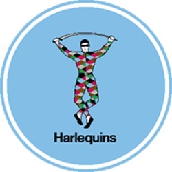 Wrapped Harlequins (Kayen) logo