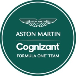 Wrapped Aston Martin Cognizant (Kayen) logo