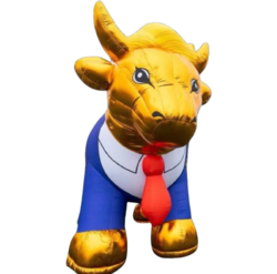 Trump's Golden Bull logo