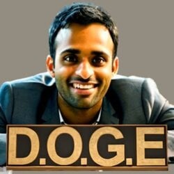 Head of D.O.G.E logo