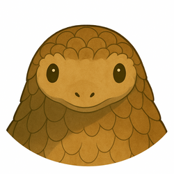 Kulu the Pangolin logo