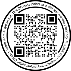 QR coin logo