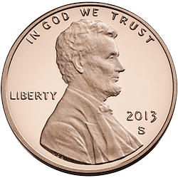 turn your penny into a house logo