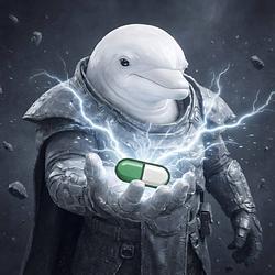 The White Dolphin logo