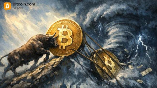 ‘Больше Оранжевого’: Сэйлор дает сигнал на покупку, пока Биткойн резко падает и плечо снижается