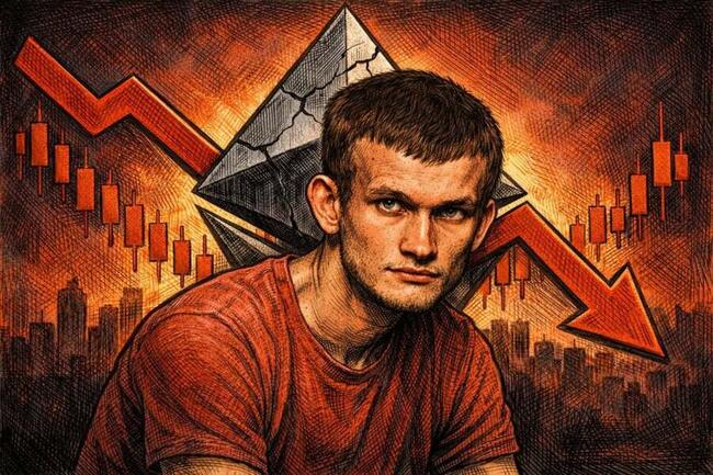 Vitalik過去24小時賣出140萬美元ETH！共有5000枚要砸？