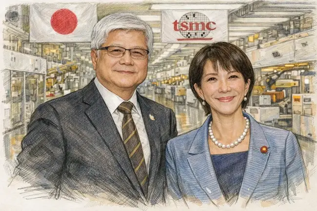 魏哲家見面高市早苗「熊本蓋3奈米廠」，投資日本額飆 170 億美元