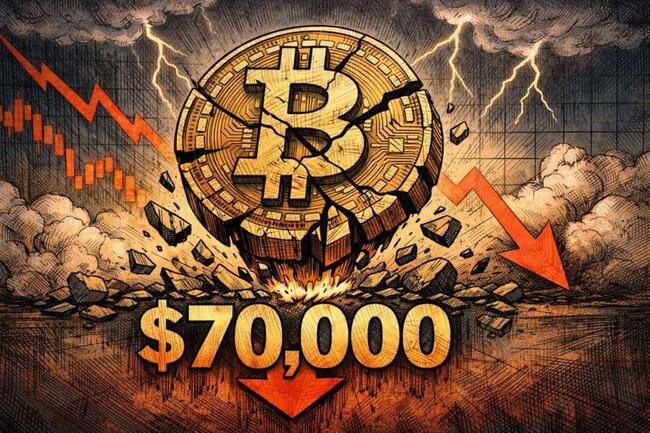 比特幣跌破7萬美元大關！回到2024年11月水準，川普任期漲幅全部回吐