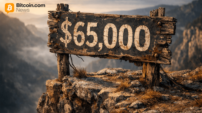 Является ли дно достигнутым? Биткойн тестирует $65,253 на фоне паники на рынке