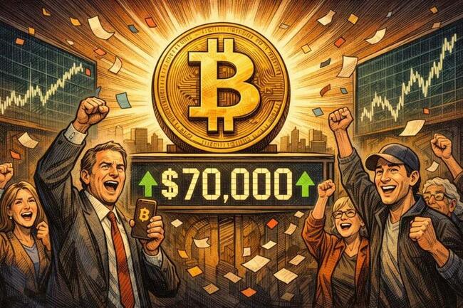 比特幣收復 7 萬美元！微策略MSTR回調20%、加密類股全數回漲