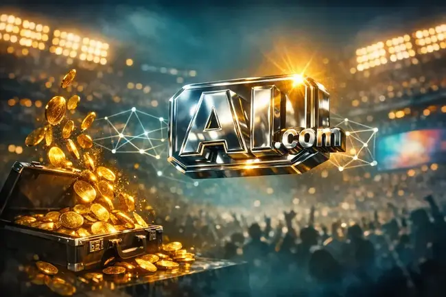 Crypto.com砸7000萬鎂買下AI.com：史上最貴域名交易，超級盃廣告明日首播