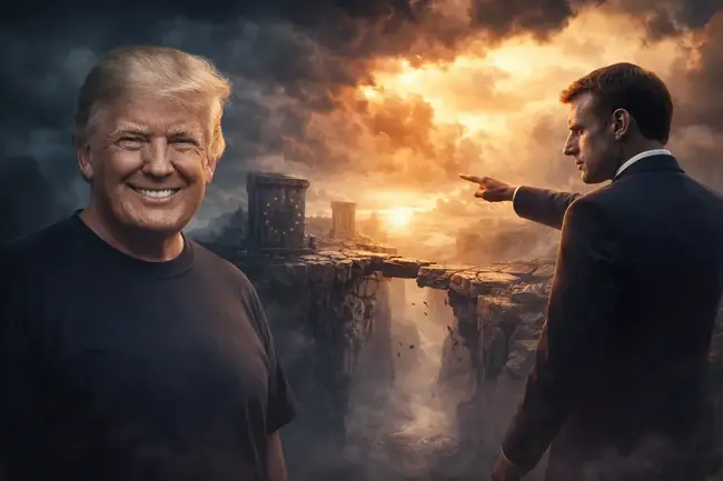 馬克宏痛批川普「要歐洲解體」：歐盟不該卑躬屈膝，本週就要攤牌