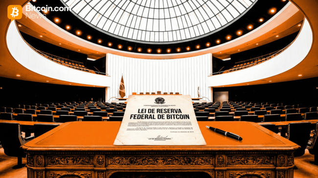 Законопроект о стратегическом резерве биткойнов, позволяющий Бразилии приобрести до 1 миллиона BTC, вновь внесен на рассмотрение Конгресса
