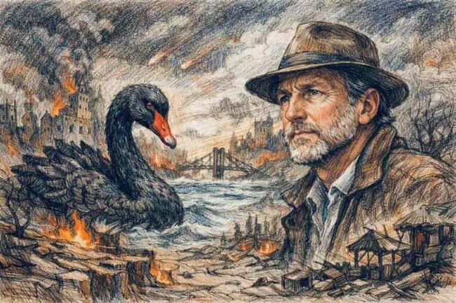 黑天鵝基金創辦人警告：標普500恐飆上8,000點後崩跌！人類史上最大泡沫已進入最後階段