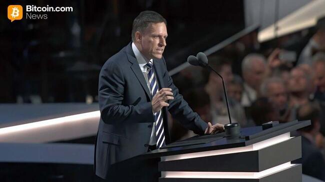 Peter Thiel verlässt ETHzilla, da sich das Unternehmen auf die Tokenisierung von Düsentriebwerken konzentriert