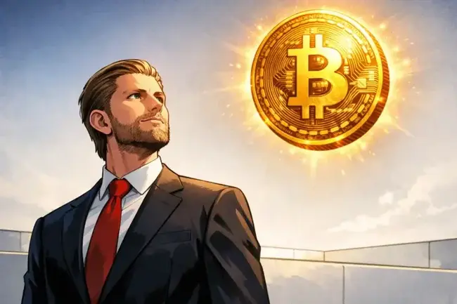 川普次子 Eric Trump：比特幣年均漲幅 70%，將衝上 100 萬美元！