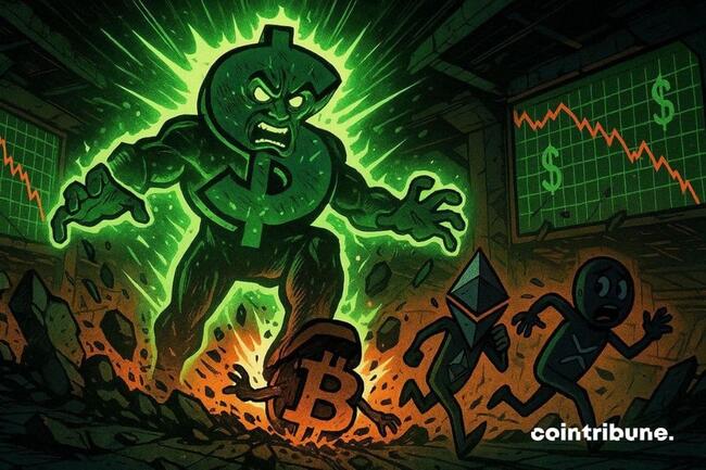 The Strong Dollar Weighs on the Crypto Market…