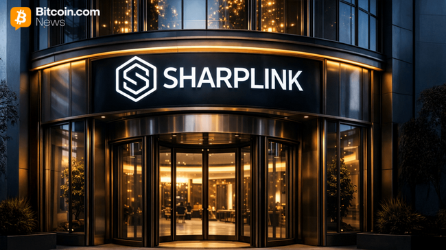 ETH-стек Sharplink приближается к 870 тыс., а доля институциональных инвесторов составляет 46%