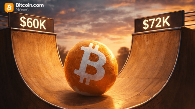 Bitcoin konsolidiert sich unterhalb der Angebotszone, wobei das Risiko von 60.000 USD weiterhin besteht.