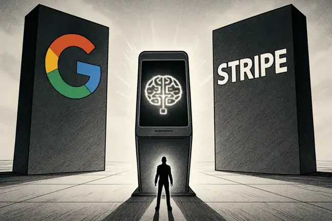 AI 支付暗戰：Google 帶 60 家盟友，Stripe 自己建了整條路
