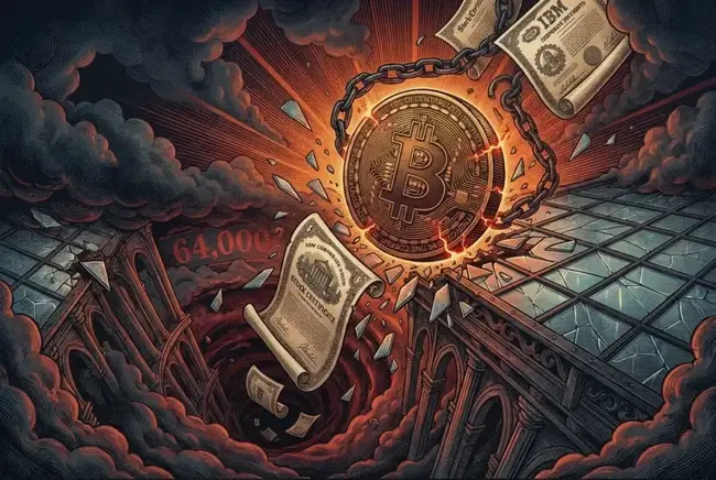 比特幣跌破 6.4 萬美元、以太坊死守1800！美股三大指數、IBM 暴跌 13%，幣市再遭拖累