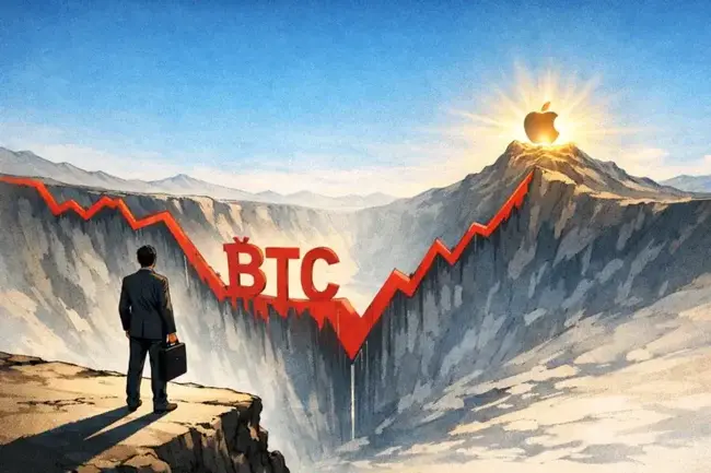 Michael Saylor：比特幣回檔 45% 如同 Apple 曾走過的「絕望之谷」