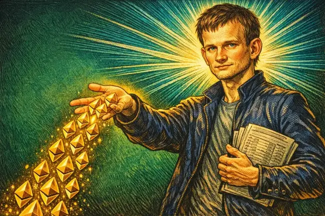 V 神超賣！累計拋售 17,196 枚 ETH，超過原定計畫數量