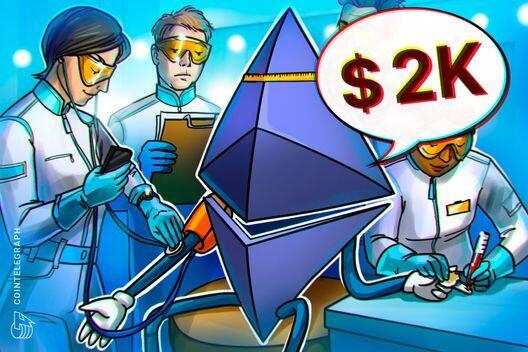 Ethereum-Kurs erobert 2.000 US-Dollar zurück, Volatilität treibt Aufschwung an