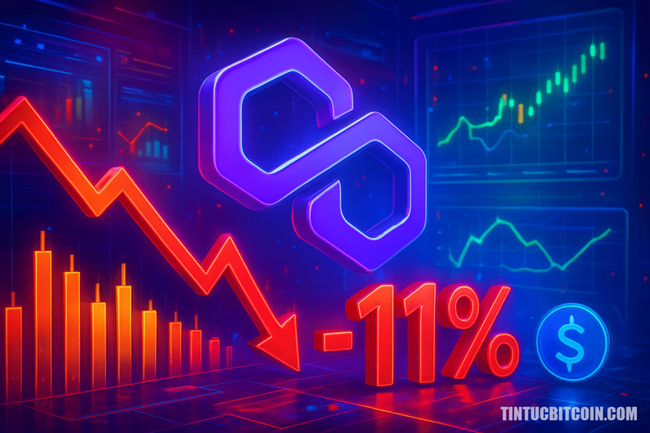 Polygon giảm 11%: vùng cầu 0,90 USD của POL có chặn đà rơi?