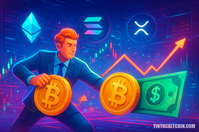 Nhà đầu tư rút vốn khỏi ETF Bitcoin, Solana và XRP thắng tuần