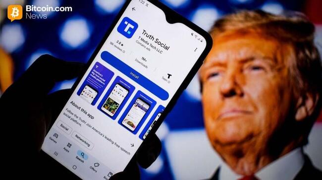 Trump Media Corporation discute d'une proposition de scission publique de Truth Social