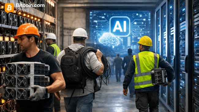 Биткойн-майнеры продают свои активы на фоне ускорения перехода к искусственному интеллекту