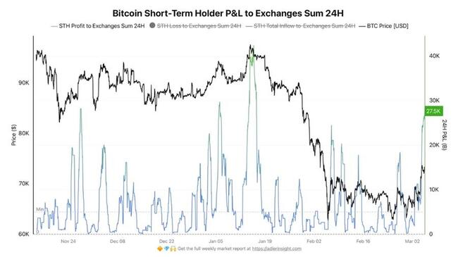 Покупатели биткоина быстро фиксируют прибыль после кратковременного подъёма до 74 000 долларов