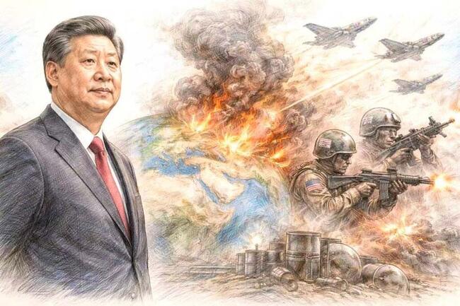 中國為何對伊朗戰火「裝睡」？黑天鵝作者盛讚長文：習近平早佈好棋局坐等躺贏