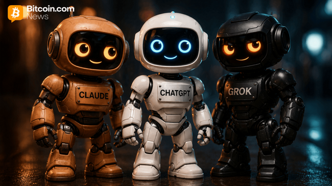 Grok, Claude, Qwen, ChatGPT и другие: 9 моделей искусственного интеллекта прогнозируют дальнейшую динамику цены биткоина