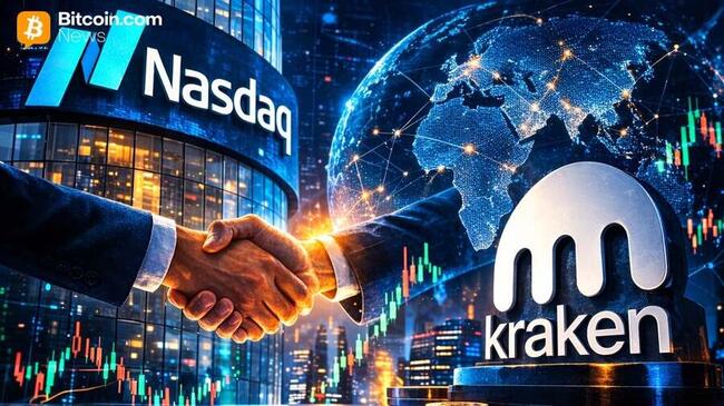 Nasdaq et Kraken développent une passerelle reliant les actions tokenisées aux réseaux blockchain