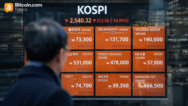 Le bitcoin s'écarte des prix mondiaux en Corée du Sud — troisième baisse importante depuis FTX