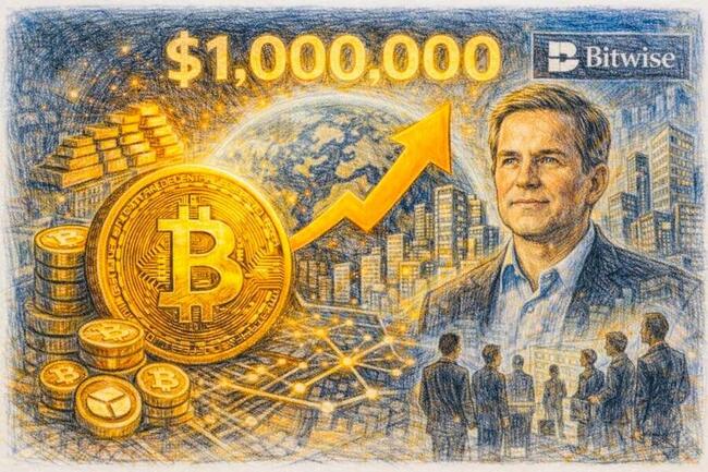 Bitwise 投資長：比特幣破 100 萬美元不是夢！揭密機構定價 BTC 的終極公式