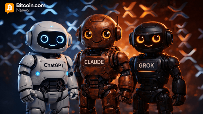 13 modèles d'IA prédisent le prix du XRP en 2026 — ChatGPT, Grok, Claude et Gemini dévoilent leurs prévisions