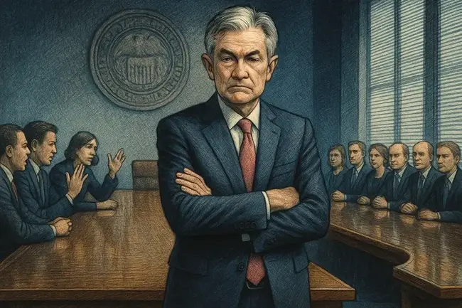 聯準會傳聲筒警告：鮑爾倒數第二次主持FOMC，將上演35年來最大決策內鬥