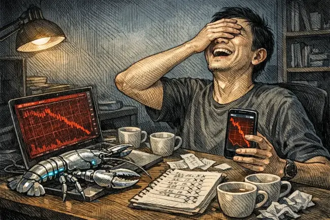 小龍蝦炒股票一天虧3萬！網友神回覆：你自己操也會虧、省了你很多時間